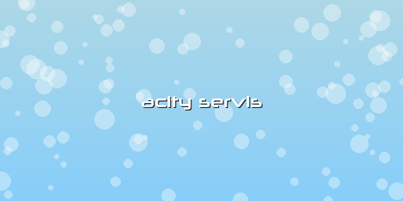 Acity Servis