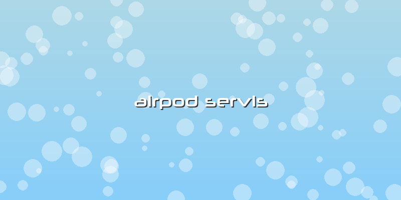 Airpod Servis