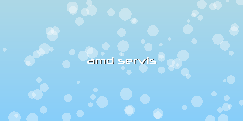 Amd Servis