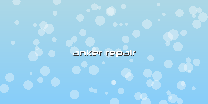 Anker Repair