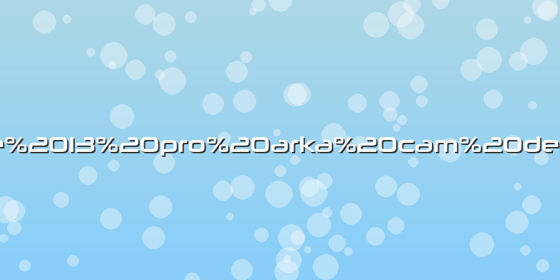 Apple 13 pro arka cam değişimi