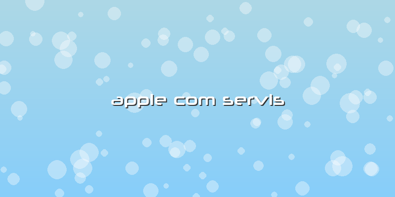Apple Com Servis