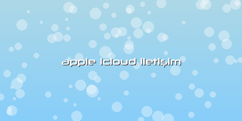 Apple Icloud Iletişim
