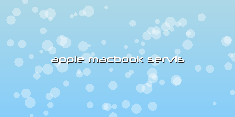 Apple Macbook Servis