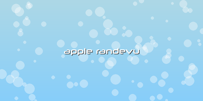 Apple Randevu