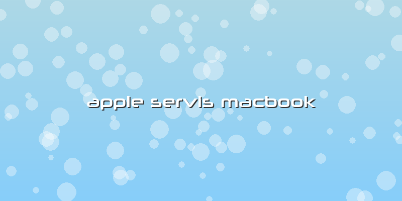 Apple Servis Macbook