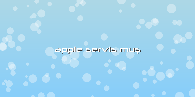 Apple Servis Muş