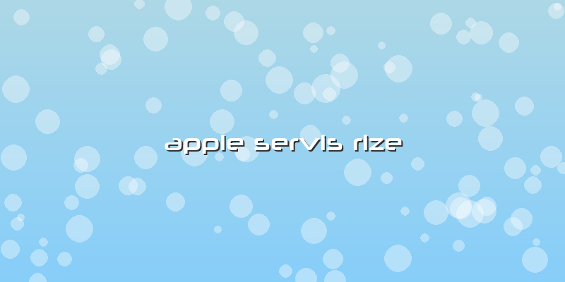Apple Servis Rize