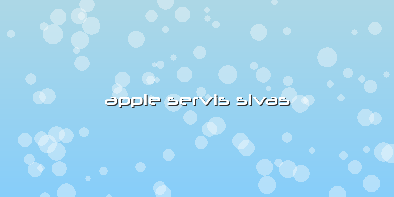 Apple Servis Sivas