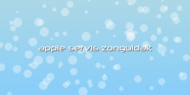 Apple Servis Zonguldak
