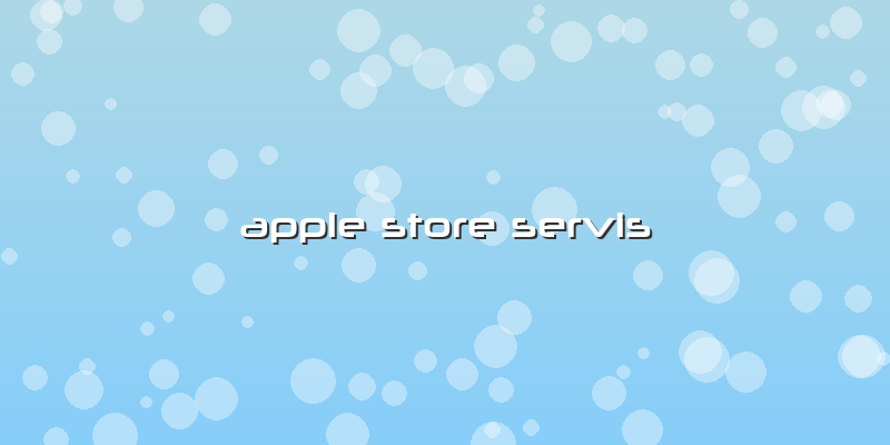 Apple Store Servis