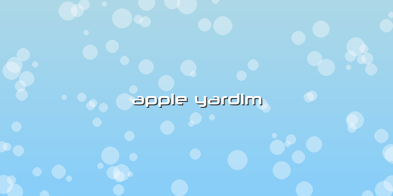 Apple Yardim
