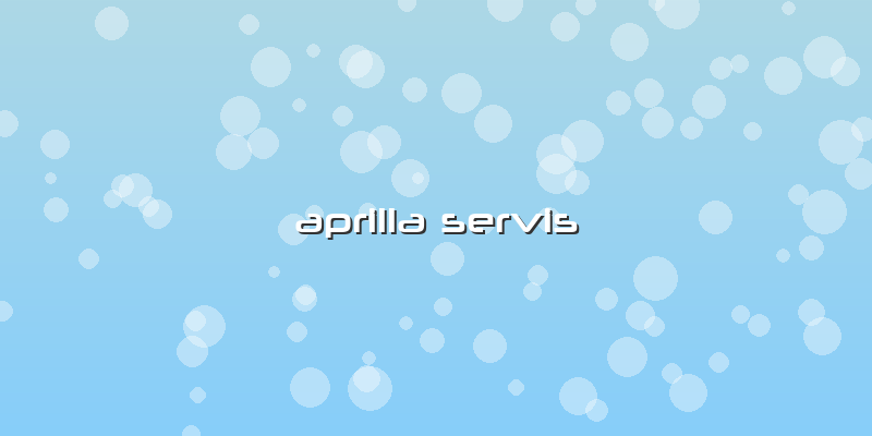 Aprilla Servis