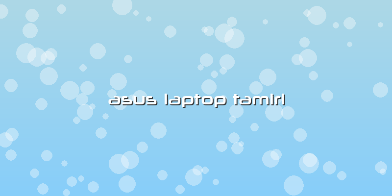 Asus Laptop Tamiri