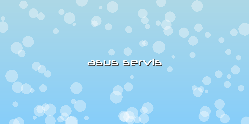 Asus Servis