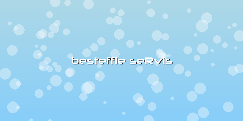 Besteffie SeRvis