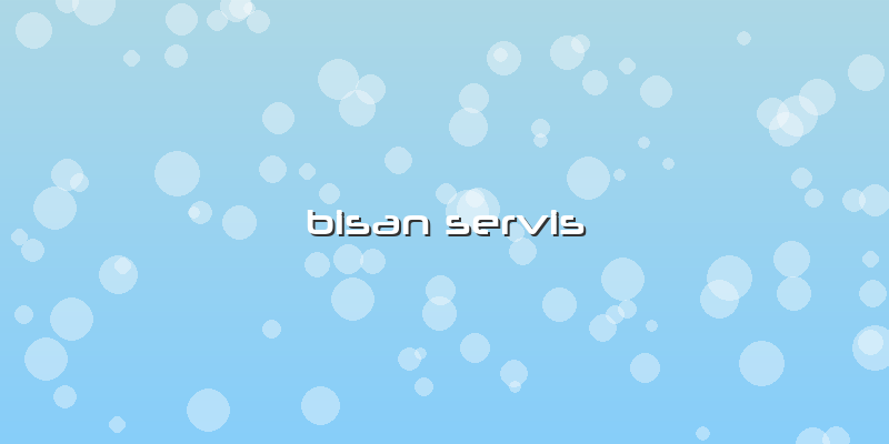 Bisan Servis