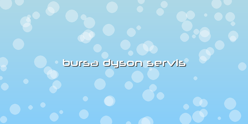 Bursa Dyson Servis