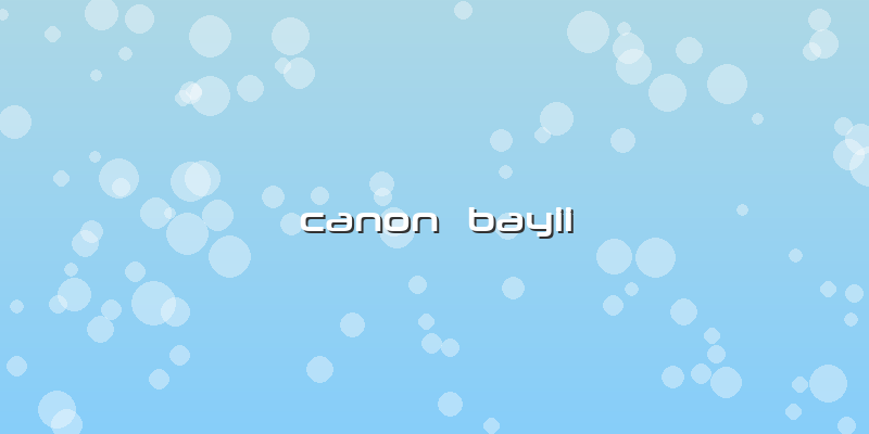 Canon Bayii