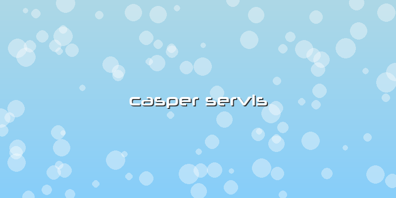 Casper Servis