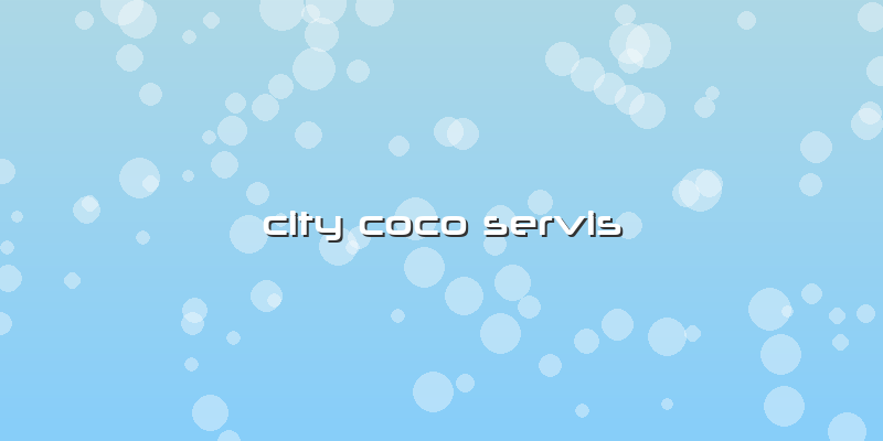 City Coco Servis