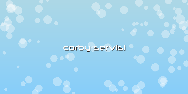 Corby Servisi