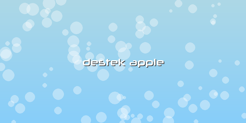 Destek Apple