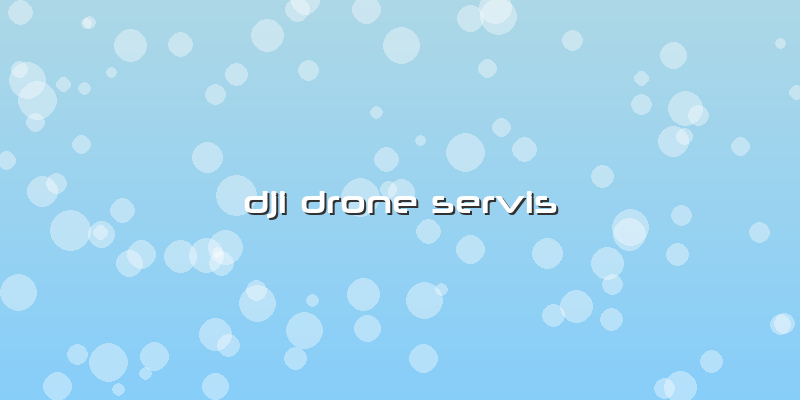 Dji Drone Servis