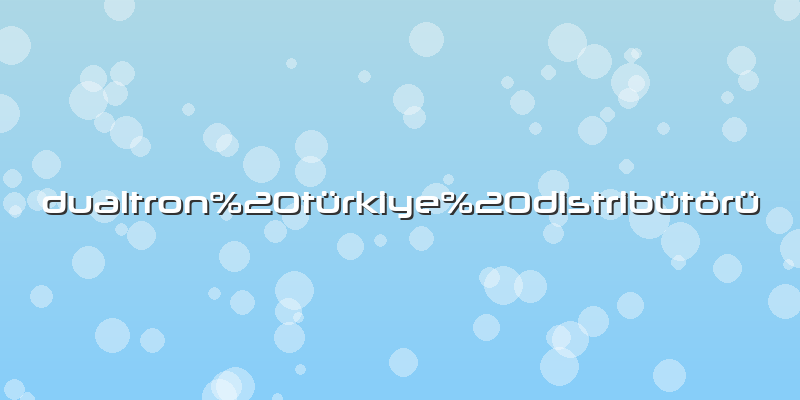 Dualtron türkiye ü