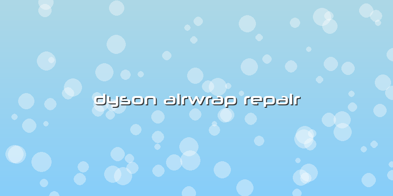 Dyson Airwrap Repair