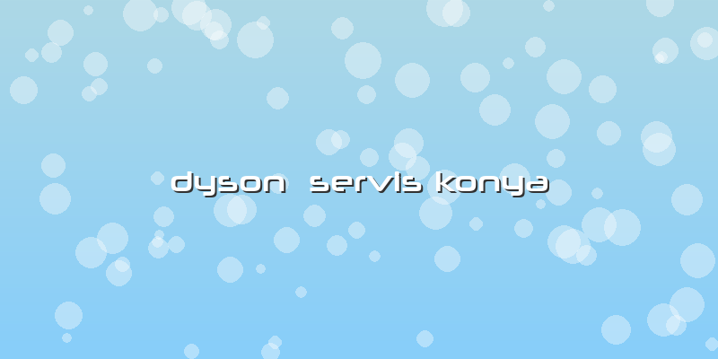 Dyson  Servis Konya