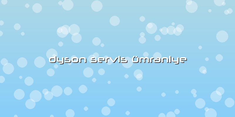 Dyson Servis ümraniye