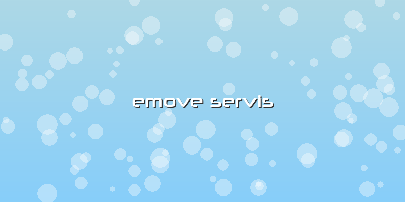 Emove Servis