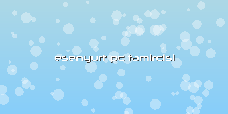 Esenyurt Pc Tamircisi