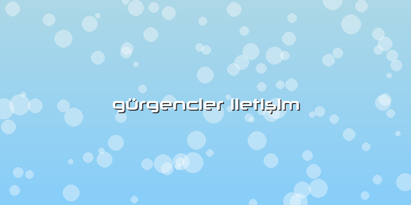 Gurgencler Iletisim