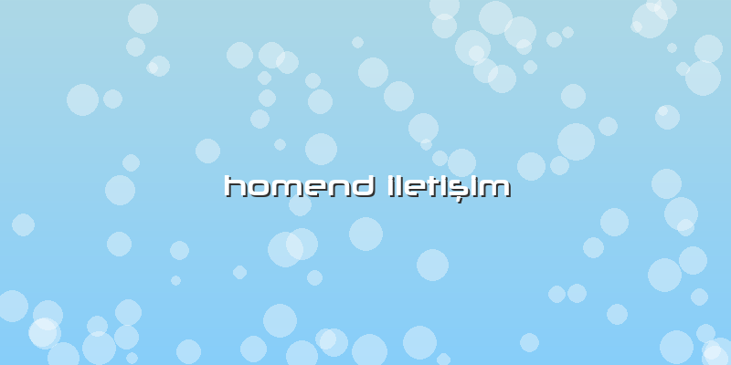 Homend Iletişim