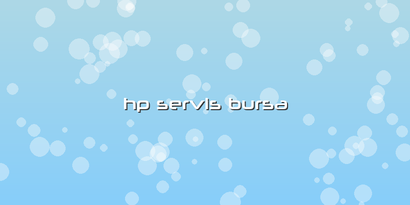 Hp Servis Bursa