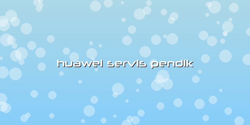 Huawei Servis Pendik