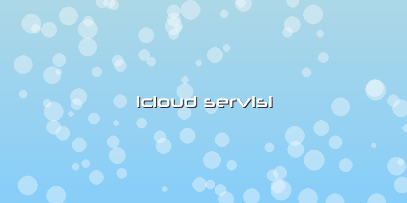 Icloud Servisi