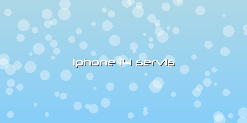 Iphone 14 Servis