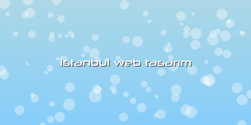 Istanbul Web Tasarım