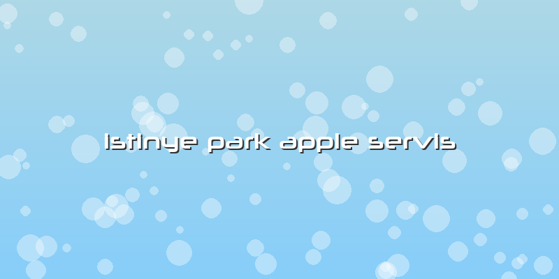 Istinye Park Apple Servis