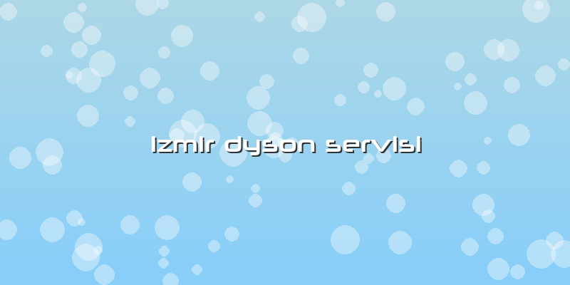 Izmir Dyson Servisi