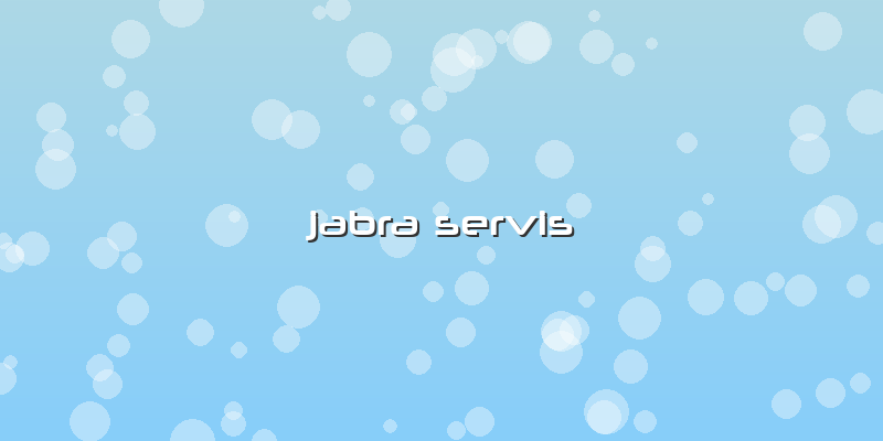 Jabra Servis