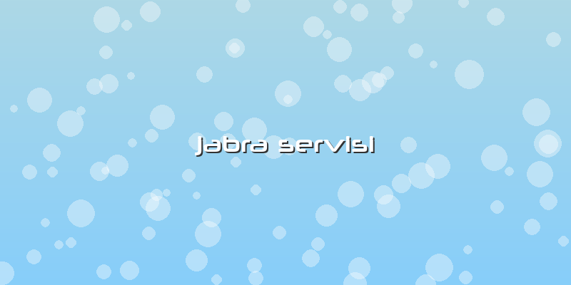 Jabra Servisi