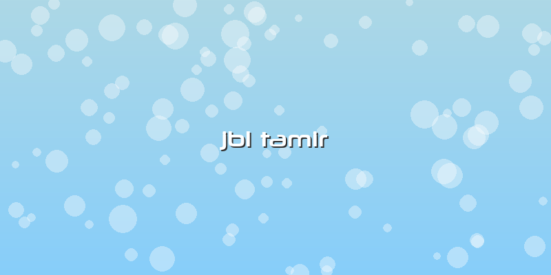 Jbl Tamir