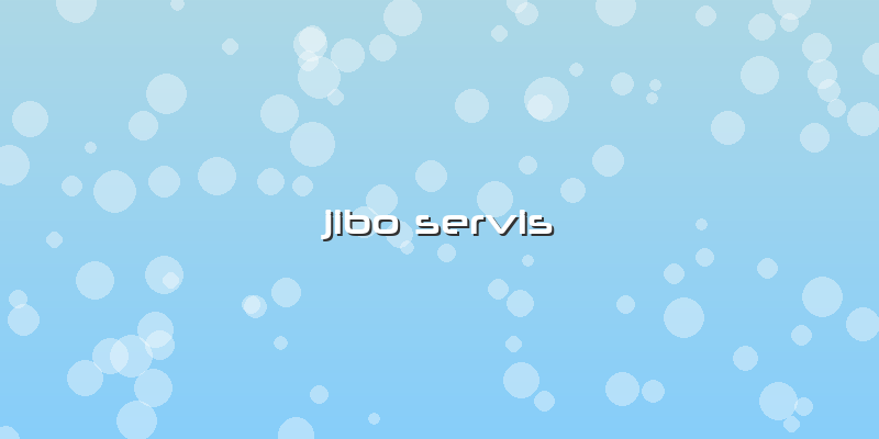 Jibo Servis