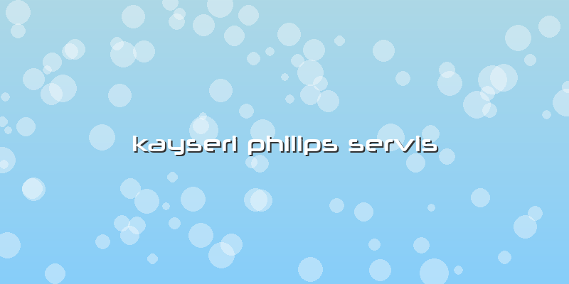 Kayseri Philips Servis