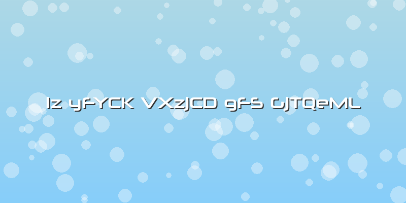 Lz YFYCK VXzjCD GFS GjTQeML