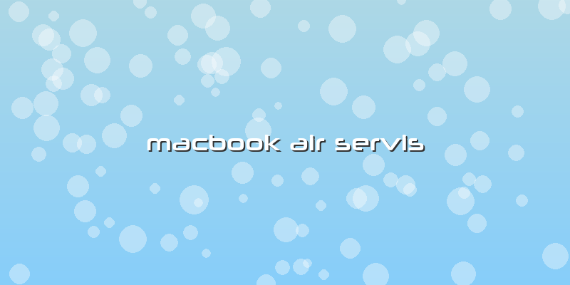 Macbook Air Servis